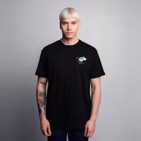 Nordic Buddies T-Shirt Moomintroll, Black