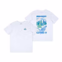 Nordic Buddies Snufkin Adventure T-Shirt Unisex, White