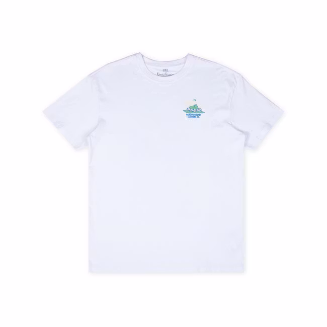 Nordic Buddies Snufkin Adventure T-Shirt Unisex, White