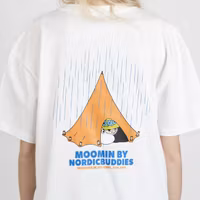 Nordic Buddies Moomin Adventure T-Shirt Unisex, White