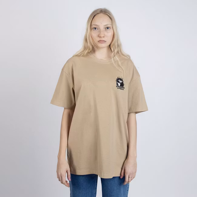 Nordic Buddies Stinky Plotting T-Shirt Unisex, Beige