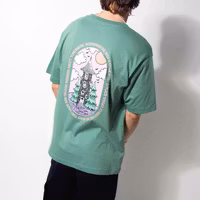 Nordic Buddies Moomin House T-Shirt, Green