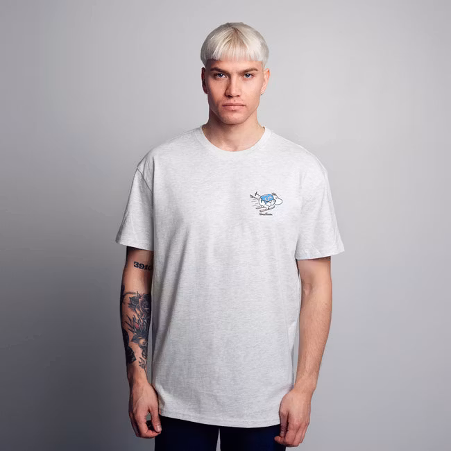 Koszulka Nordic Buddies Moomintroll, jasnoszara