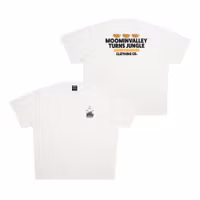 Nordic Buddies Moomin 80 Heavy T-shirt Jungle, White