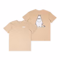 Nordic Buddies Moomintroll's Temper T-Shirt Unisex, Beige