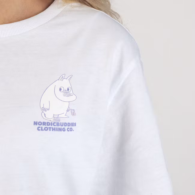 Nordic Buddies Moomintroll's Flower Everyday T-Shirt Women