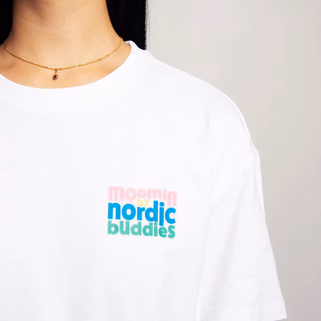 Koszulka Nordic Buddies Hemulens, biała