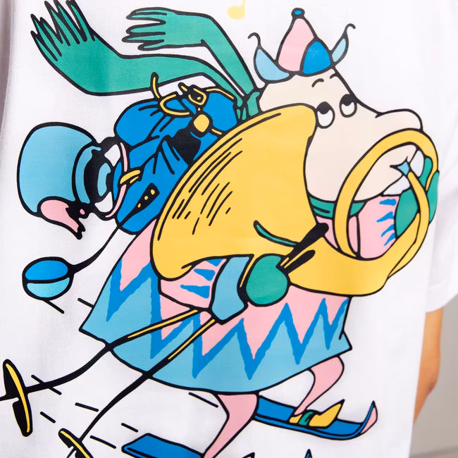 Koszulka Nordic Buddies Hemulens, biała