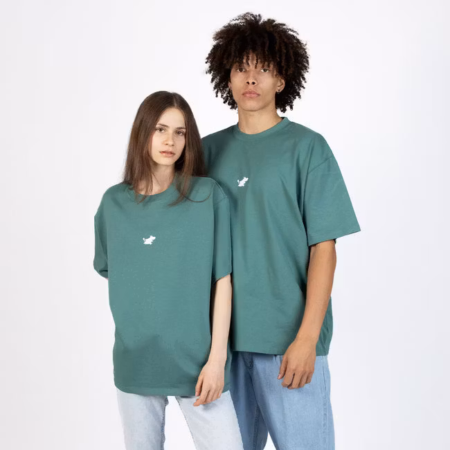 Nordic Buddies Moomin Classics Heavy T-shirt, Green