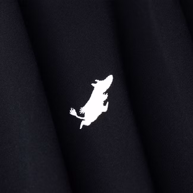 Nordic Buddies Moomin Classics Heavy T-shirt, Black