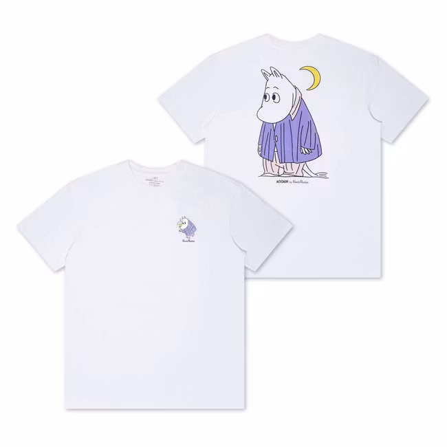 Nordic Buddies T-Shirt Moomintroll, White