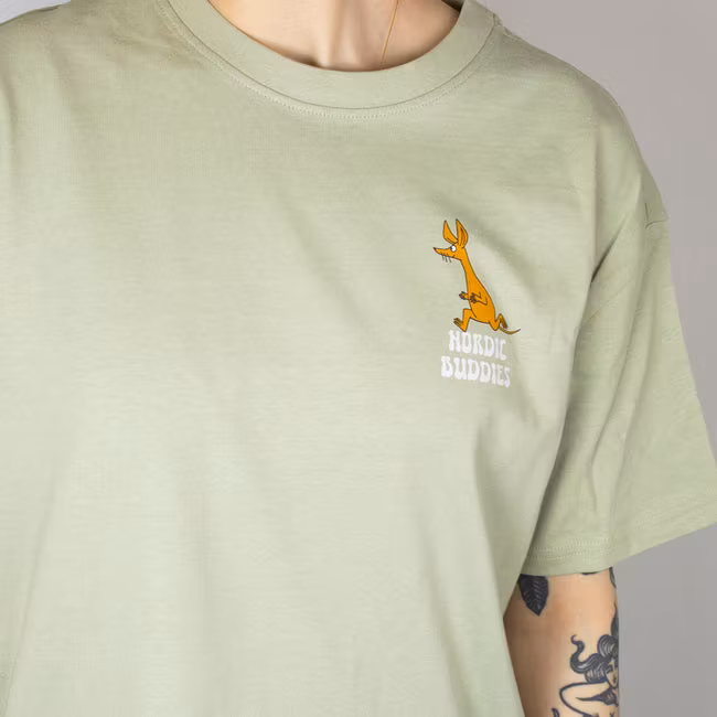 Nordic Buddies T-Shirt Sniff, Light Green