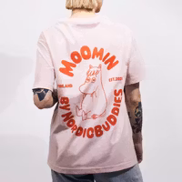 Nordic Buddies Snorkmaiden T-Shirt Women, Light Pink