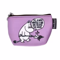 Nordic Buddies Moomintroll Gardening Coin Purse, Lilac