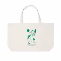 Nordic Buddies Snufkin Large Tote Bag, Off White