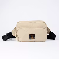 Nordic Buddies Sniff Retro Waist Bag, Beige