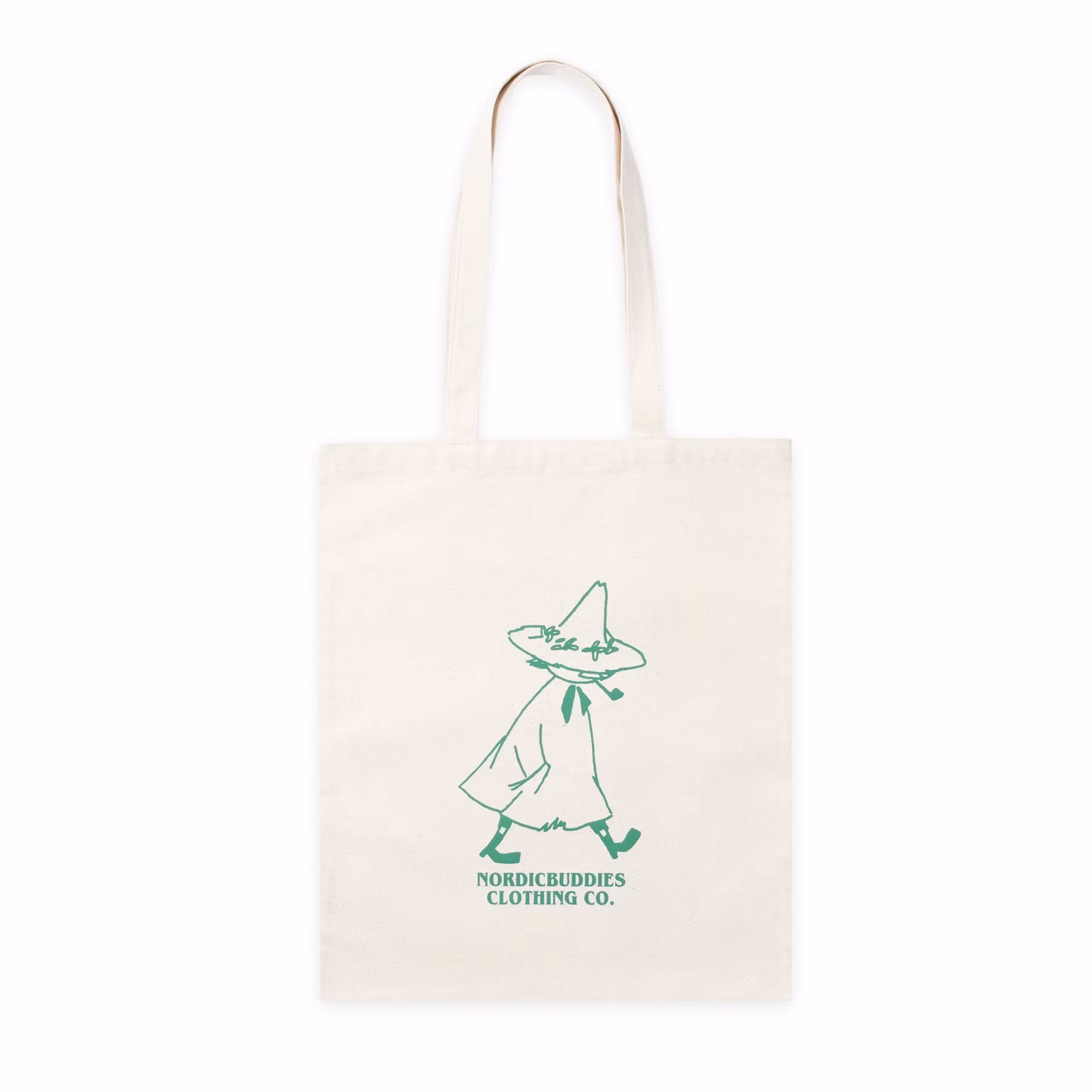 Torba Nordic Buddies Snufkin Tote Bag, biała