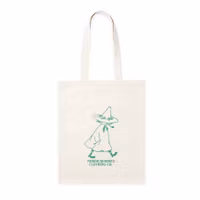 Nordic Buddies Snufkin Tote Bag, White