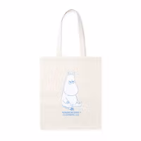 Nordic Buddies Moomintroll Tote Bag, White
