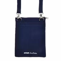 Nordic Buddies Moomins At The Sea Passport Bag, Navy Blue