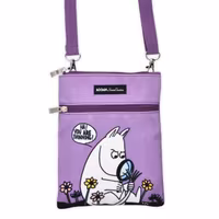 Nordic Buddies Moomintroll's Tail Passport Bag, Lilac
