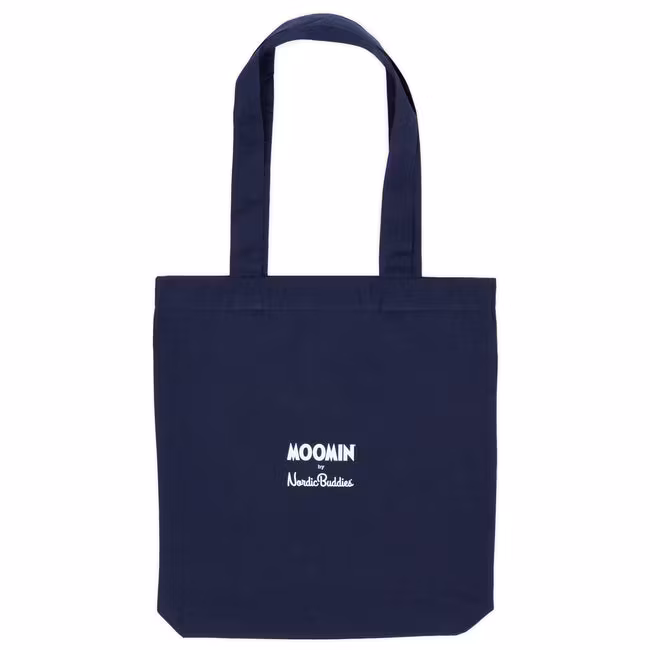 Nordic Buddies Moominpappa at Sea Tote Bag, Navy Blue