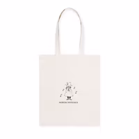 Nordic Buddies Moomin Novels Tote Bag, Natural White