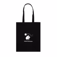 Nordic Buddies Moomin Novels Tote Bag, Black