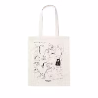 Nordic Buddies Moomin 80 Tote Bag, White