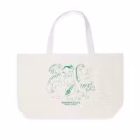 Nordic Buddies Moomin 80 Large Tote Bag, Off White