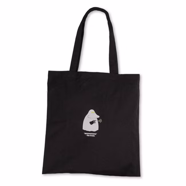 Nordic Buddies The Groke Tote Bag, Black