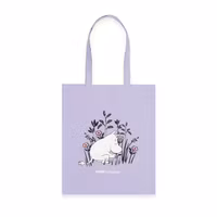 Nordic Buddies Moomintroll Tote Bag, Purple