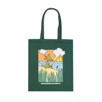 Nordic Buddies Snufkin Tote Bag, Green