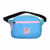 Nordic Buddies Moomintroll Retro Waist Bag, Blue & Lilac