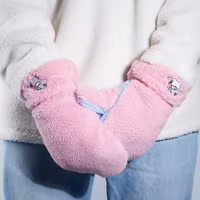 Nordic Buddies Little My Fluffy Mittens, Pink & Blue