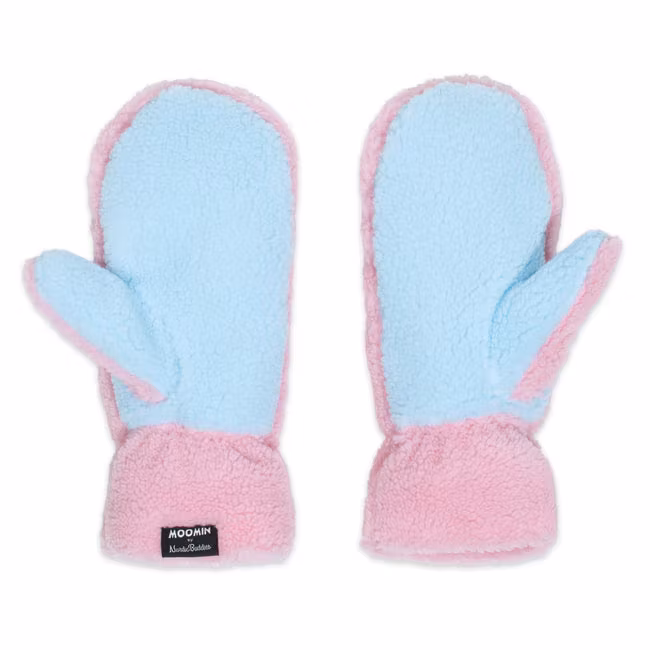 Nordic Buddies Little My Fluffy Wanten, Roze & Blauw