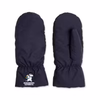 Nordic Buddies Moominpappa Puffer Mittens, Navy
