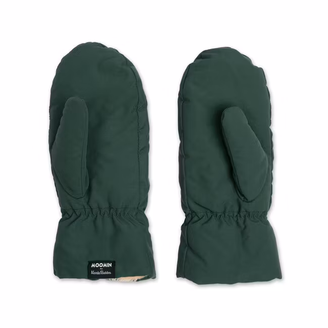 Nordic Buddies Stinky Puffer Mittens, Green