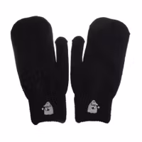 Nordic Buddies The Groke Mittens, Black