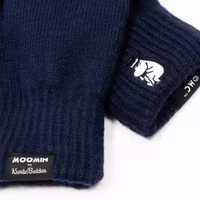 Nordic Buddies Moominpappa Mittens, Navy Blue