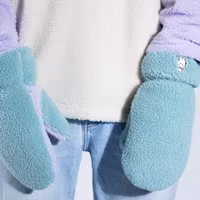 Nordic Buddies Moomintroll Fluffy Mittens, Green & Lilafc