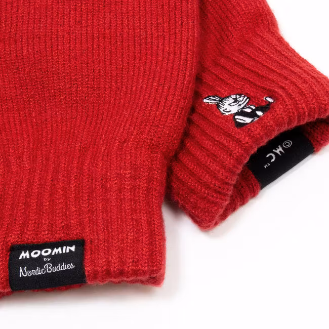 Nordic Buddies Little My Mittens, Red