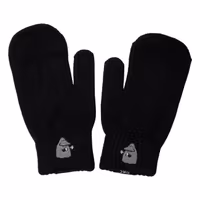 Nordic Buddies The Groke Mittens Kids, Black