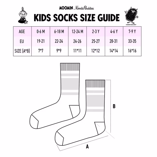 Skarpetki dziecięce Nordic Buddies Stinky, żółte