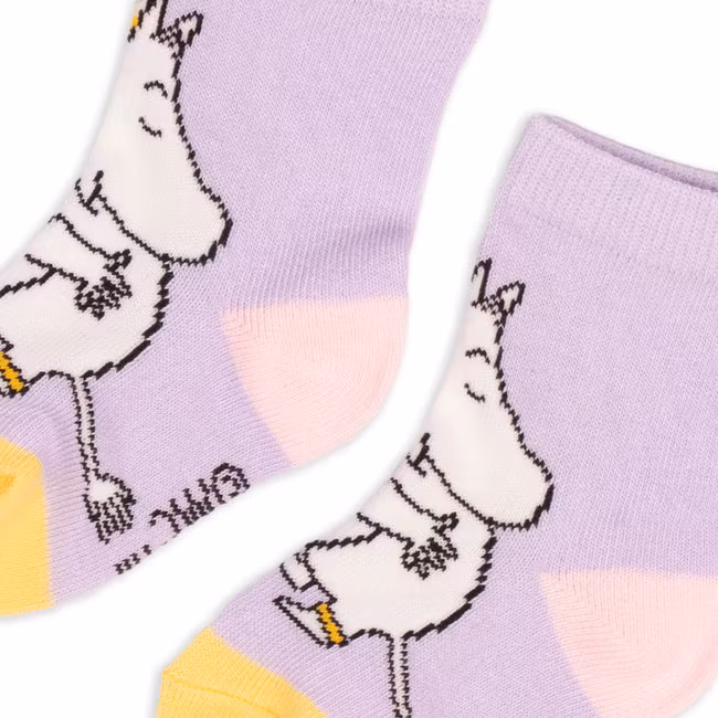 Nordic Buddies Snorkmaiden Babysocken, Flieder