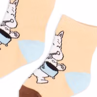 Nordic Buddies Moomintroll Baby Socks, Beige