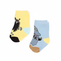 Nordic Buddies Stinky & Groke Baby Socks, Double Pack