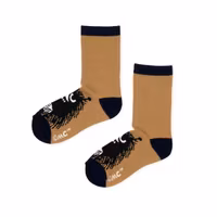 Nordic Buddies Stinky Kids Socks, Brown