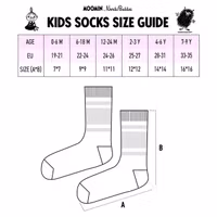 Nordic Buddies Stinky And Groke Kids Socks, Double Pack