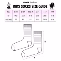 Nordic Buddies Snorkmaiden And Little My Kids Socks, Double Pack